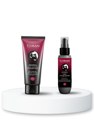 TO-MAN Hair Care Combo for Men – (Hair Shampoo + Hair Conditioner)  Strong, Smooth & Healthy Hair