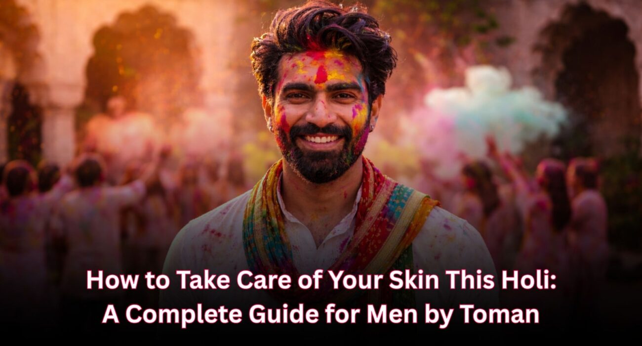 How to Take Care of Your Skin This Holi- A Complete Guide for Men by Toman