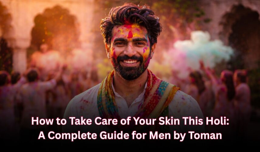 How to Take Care of Your Skin This Holi- A Complete Guide for Men by Toman