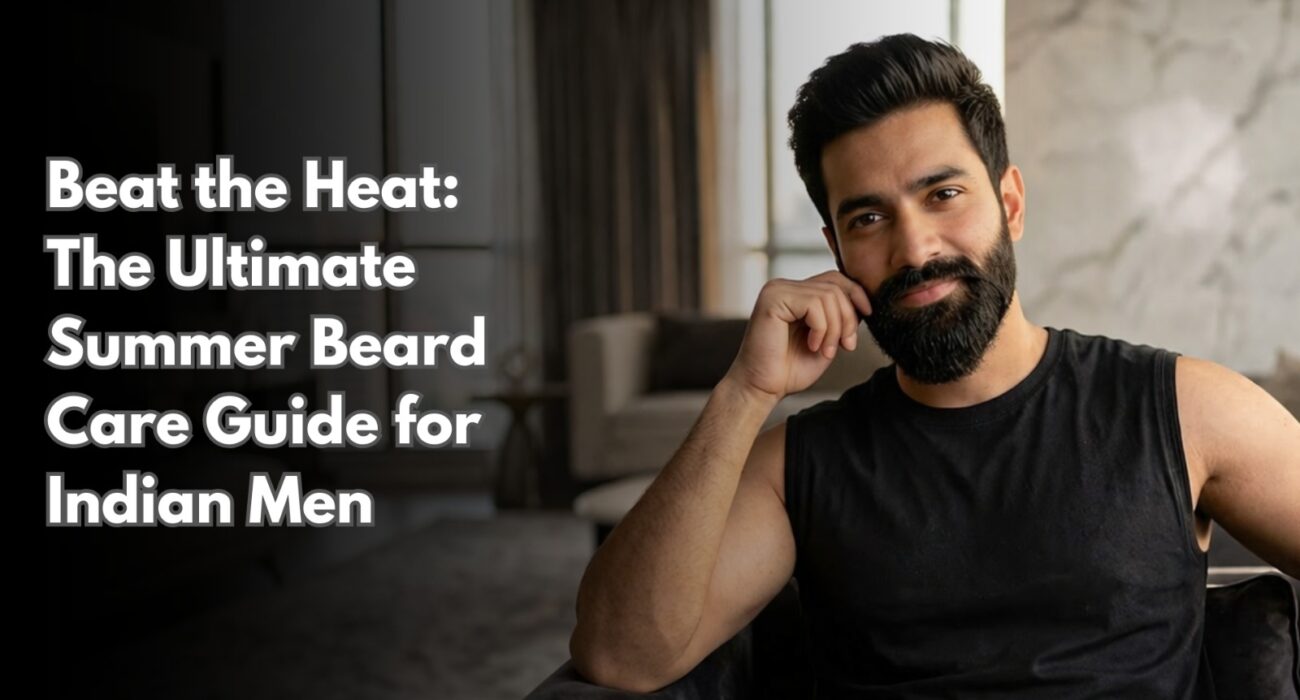 Beat the Heat- The Ultimate Summer Beard Care Guide for Indian Men