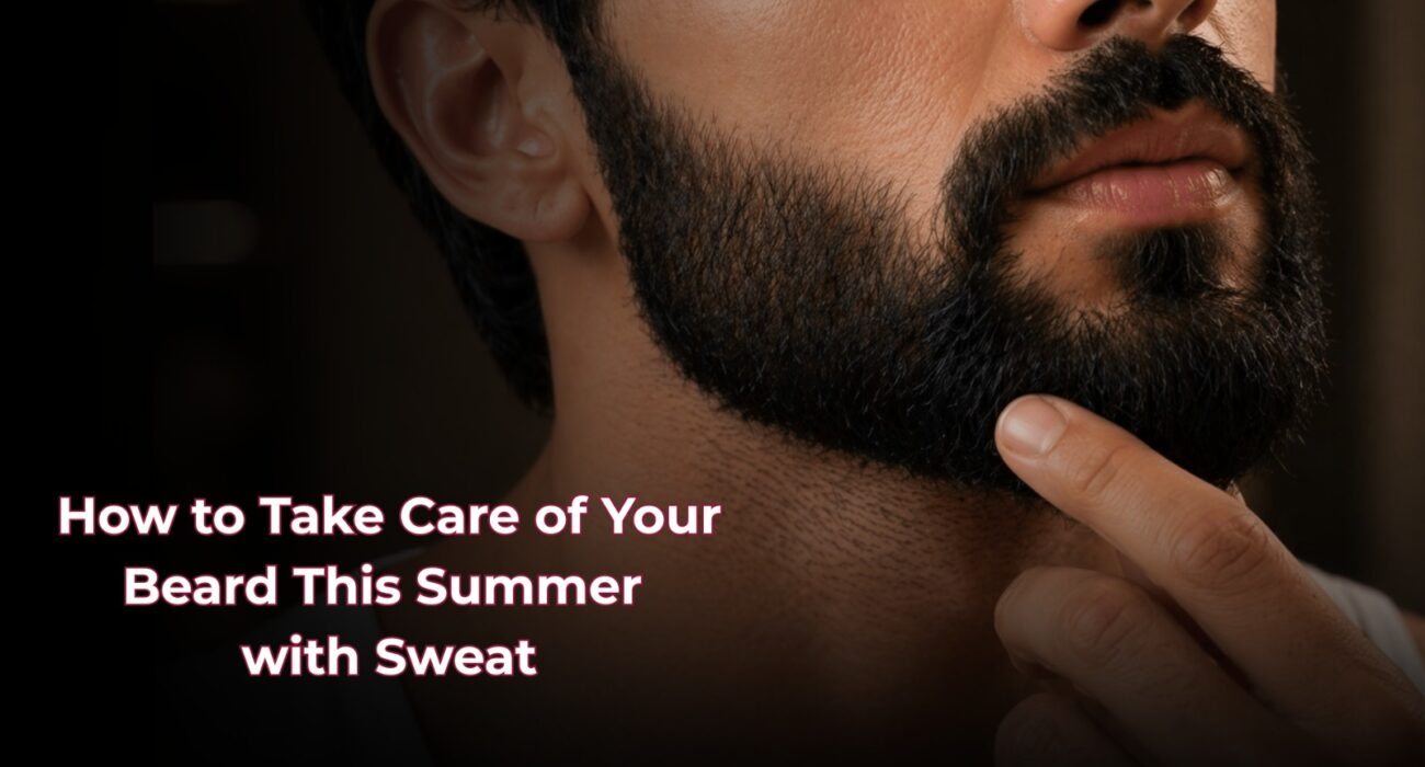 How to Take Care of Your Beard This Summer with Sweat